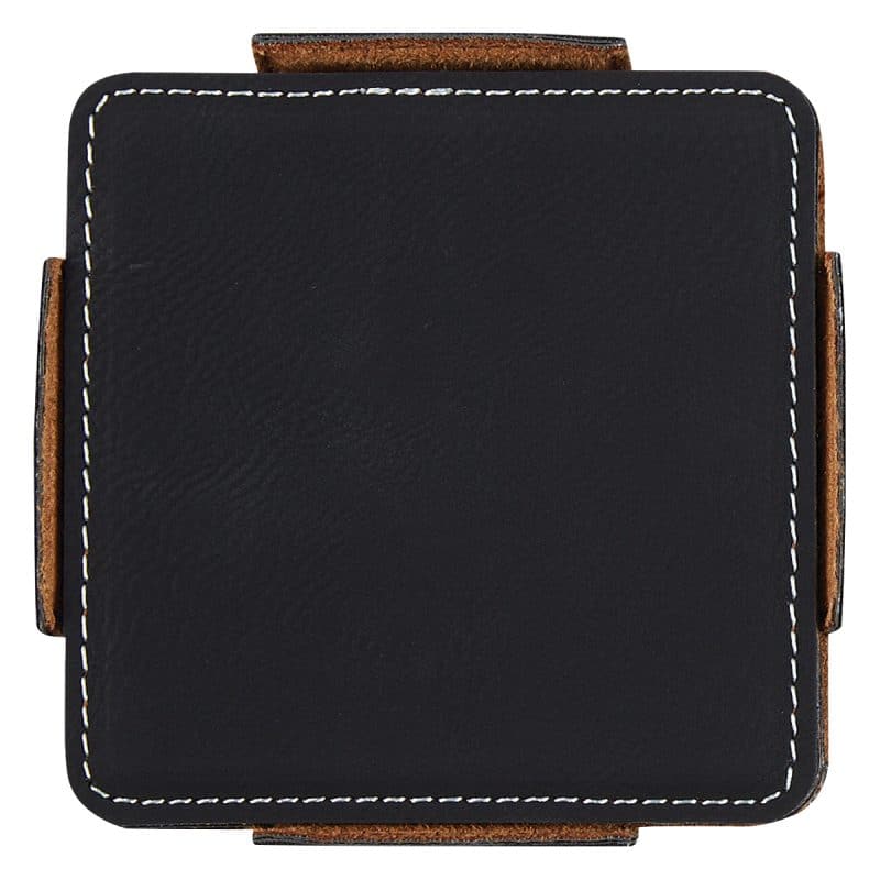 4-piece Coaster Set With Holder - 2