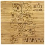 Alabama Puzzle Coaster Set - 1