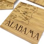 Alabama Puzzle Coaster Set - 4