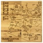 Arizona Puzzle Coaster Set - 1