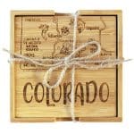 Colorado Puzzle Coaster Set - 2