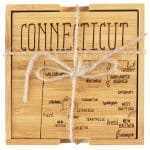 Connecticut Puzzle Coaster Set - 2
