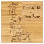 Delaware Puzzle Coaster Set - 1