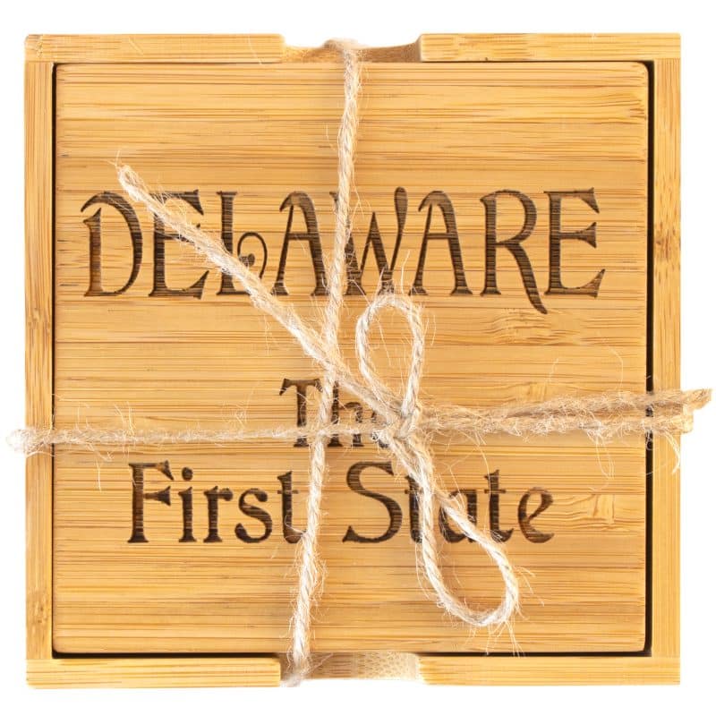 Delaware Puzzle Coaster Set - 2