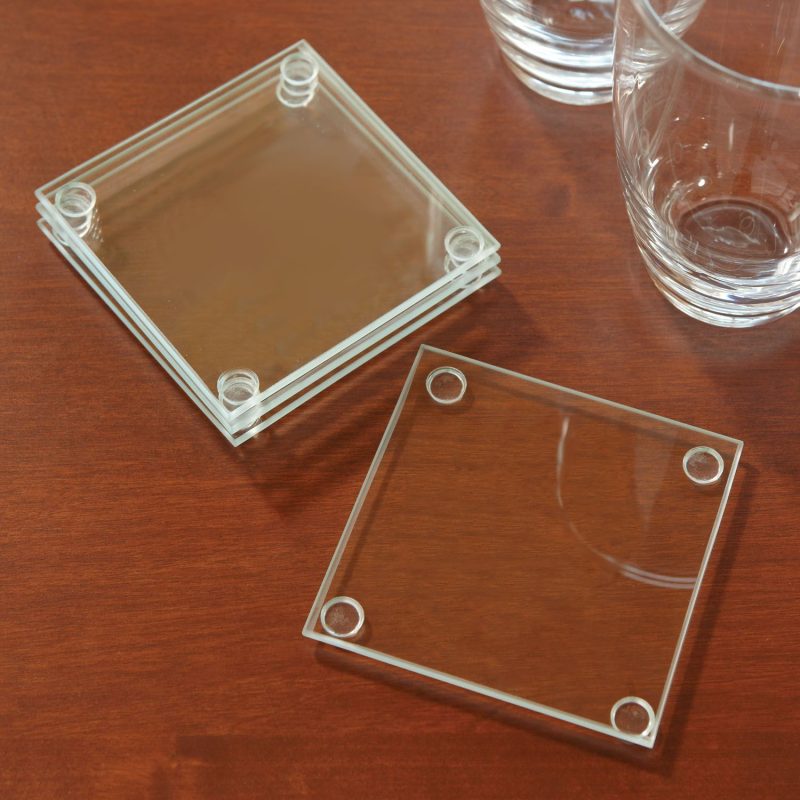 Economy Glass Coaster Set - 1