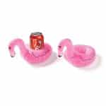 Inflatable Pink Flamingo Beverage Coaster - 1