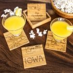Iowa Puzzle Coaster Set - 1