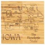 Iowa Puzzle Coaster Set - 2