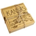 Kansas Puzzle Coaster Set - 2
