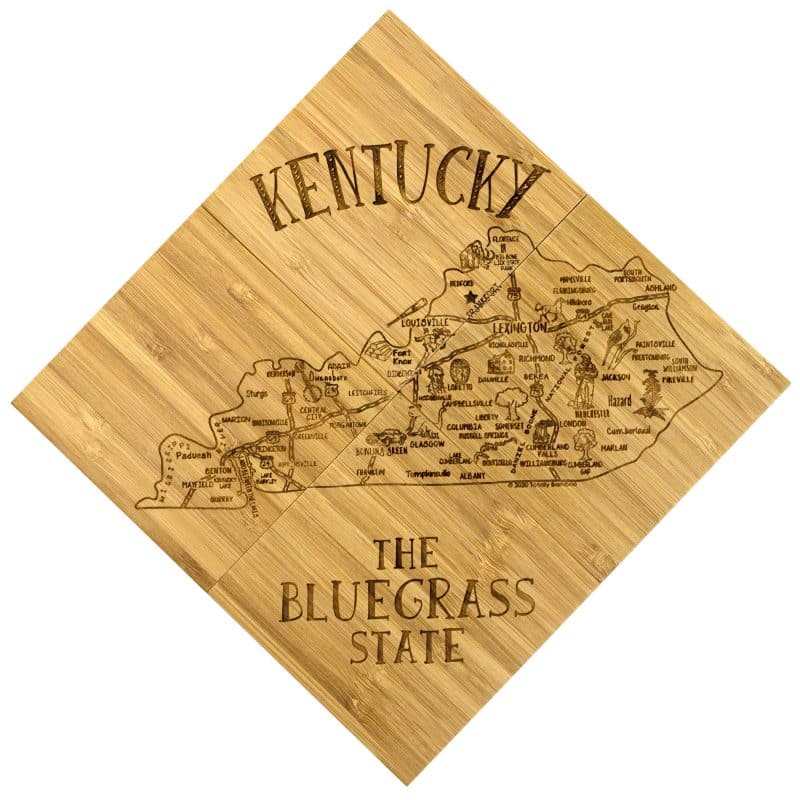 Kentucky Puzzle Coaster Set - 2