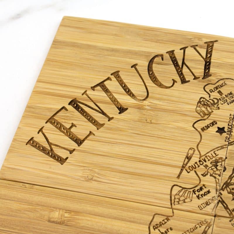 Kentucky Puzzle Coaster Set - 4