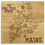 Maine Puzzle Coaster Set - 1
