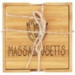 Massachusetts Puzzle Coaster Set - 4