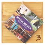 Massachusetts Puzzle Coaster Set - 5