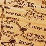 Mississippi Puzzle Coaster Set - 4