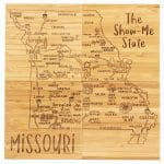 Missouri Puzzle Coaster Set - 2