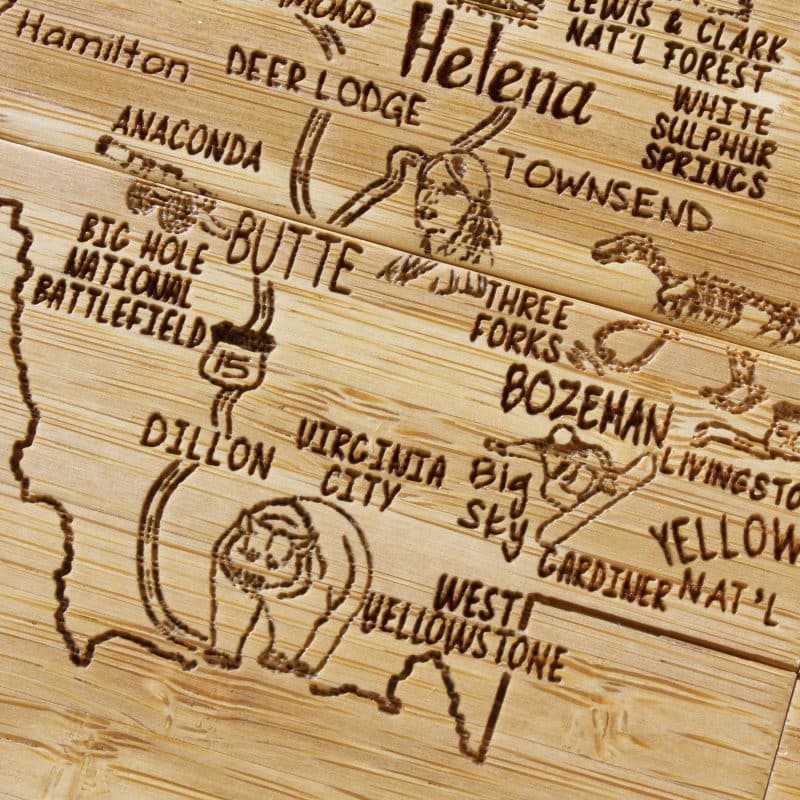 Montana Puzzle Coaster Set - 3