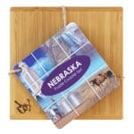 Nebraska Puzzle Coaster Set - 3