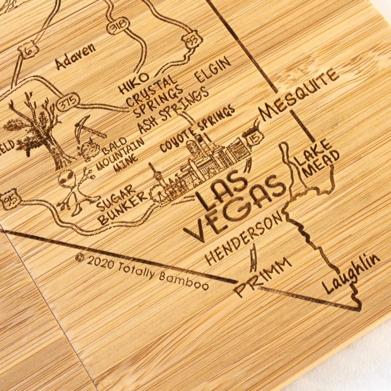 Nevada Puzzle Coaster Set - 4