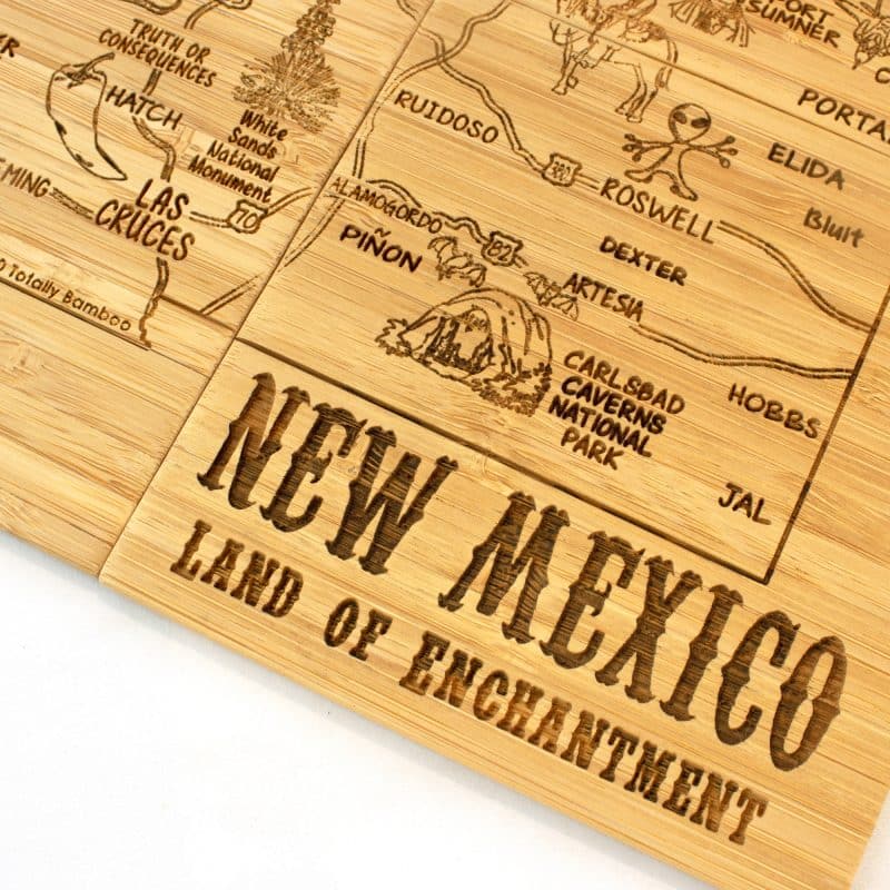 New Mexico Puzzle Coaster Set - 3