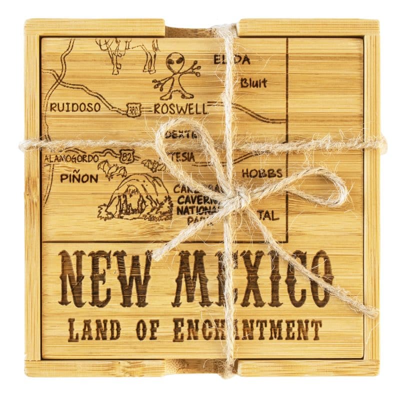 New Mexico Puzzle Coaster Set - 4