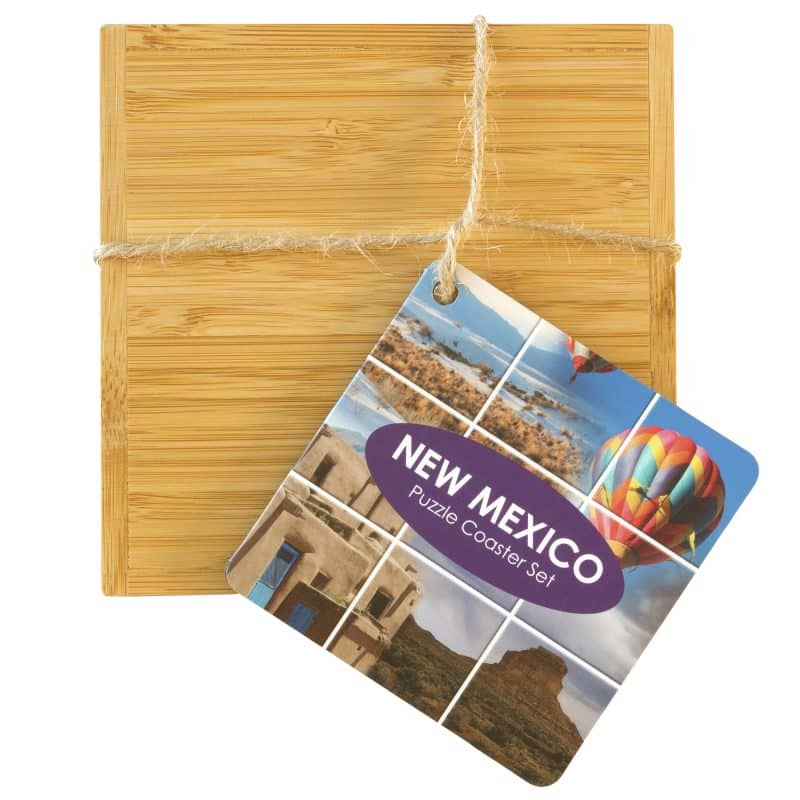 New Mexico Puzzle Coaster Set - 5