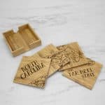 North Carolina Puzzle Coaster Set - 1