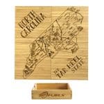 North Carolina Puzzle Coaster Set
