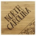 North Carolina Puzzle Coaster Set - 3