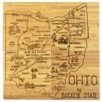 Ohio Puzzle Coaster Set - 1