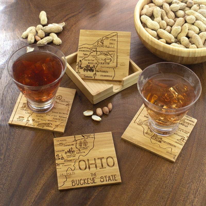 Ohio Puzzle Coaster Set - 2
