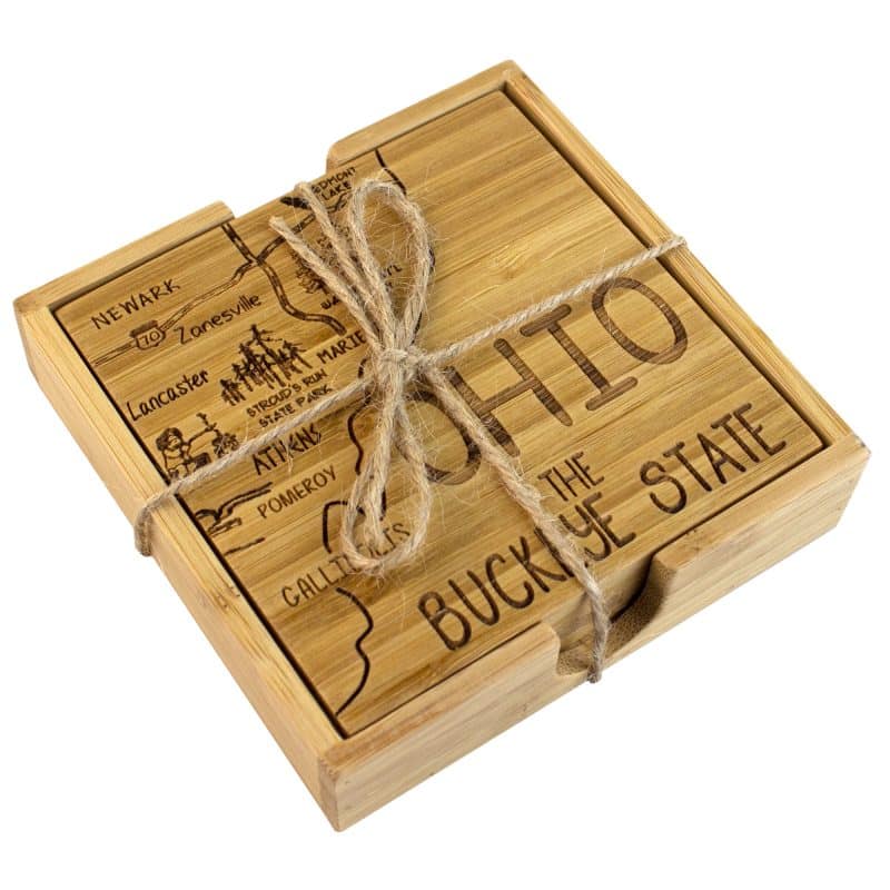 Ohio Puzzle Coaster Set - 4