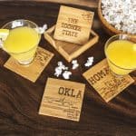 Oklahoma Puzzle Coaster Set - 1