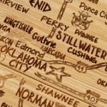 Oklahoma Puzzle Coaster Set - 4