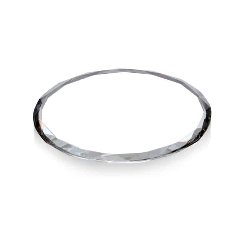 Porterfield Faceted Coaster - Optical 4" - 1