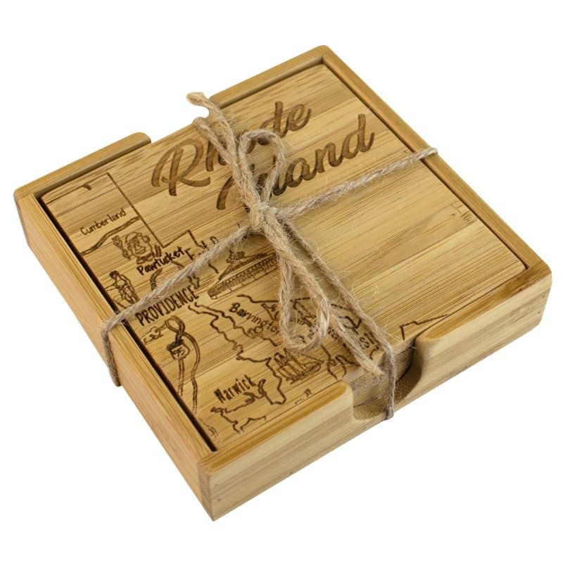 Rhode Island Puzzle Coaster Set - 3