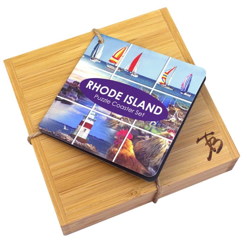 Rhode Island Puzzle Coaster Set - 5