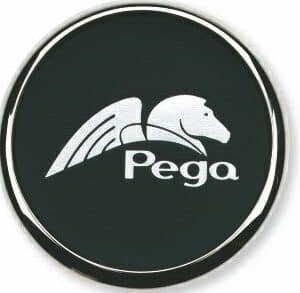 Silver and Leather Round Coaster