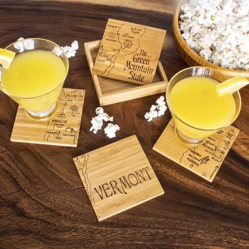 Vermont Puzzle Coaster Set - 2