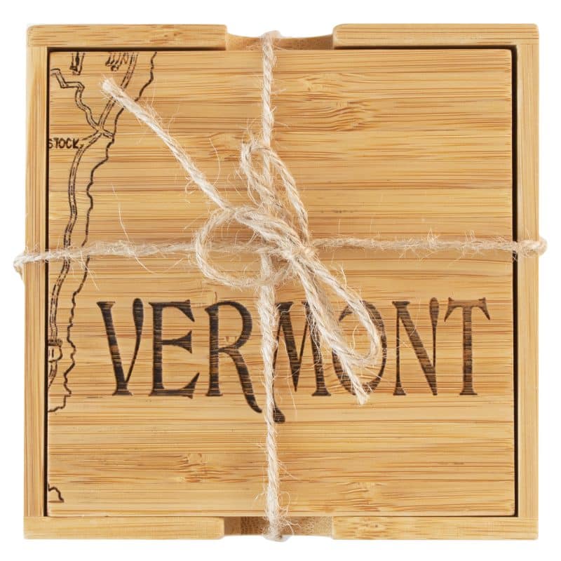 Vermont Puzzle Coaster Set - 4