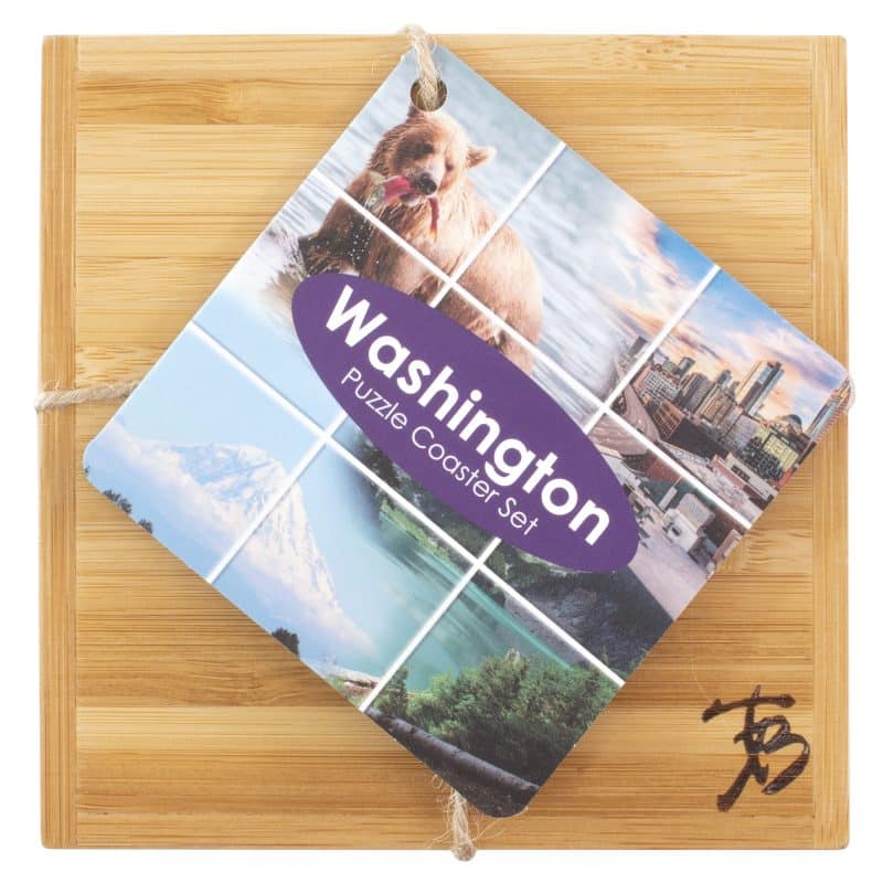 Washington Puzzle Coaster Set - 2