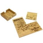 Washington Puzzle Coaster Set - 3