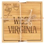 West Virginia Puzzle Coaster Set - 3