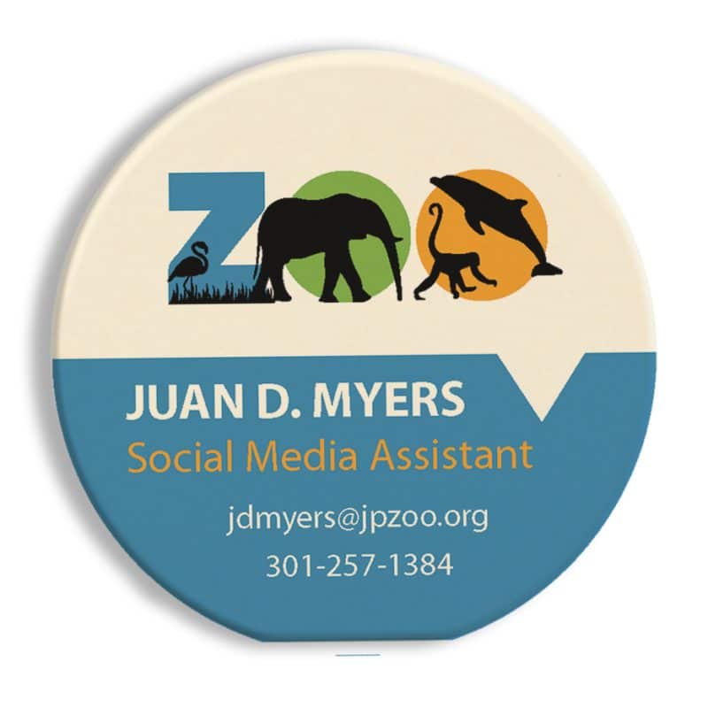 CoasterStone Round absorbent Stone Coaster - Single (4 1/4"x4 1/4")-Bulk