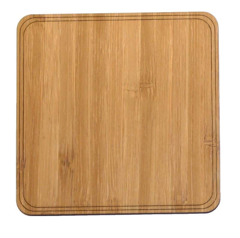4" Coaster Wooden (ELDORADO) - 1