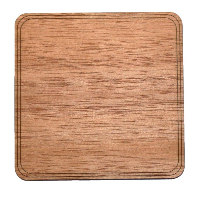 4" Coaster Wooden (ELDORADO) - 3