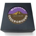 Absorbent Stone Coasters | Round | 4" dia. | Set of 4 | Black Box