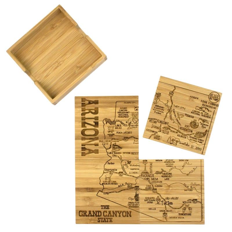 Arizona Puzzle Coaster Set - 5