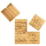 Iowa Puzzle Coaster Set - 5