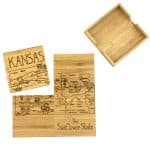 Kansas Puzzle Coaster Set - 5